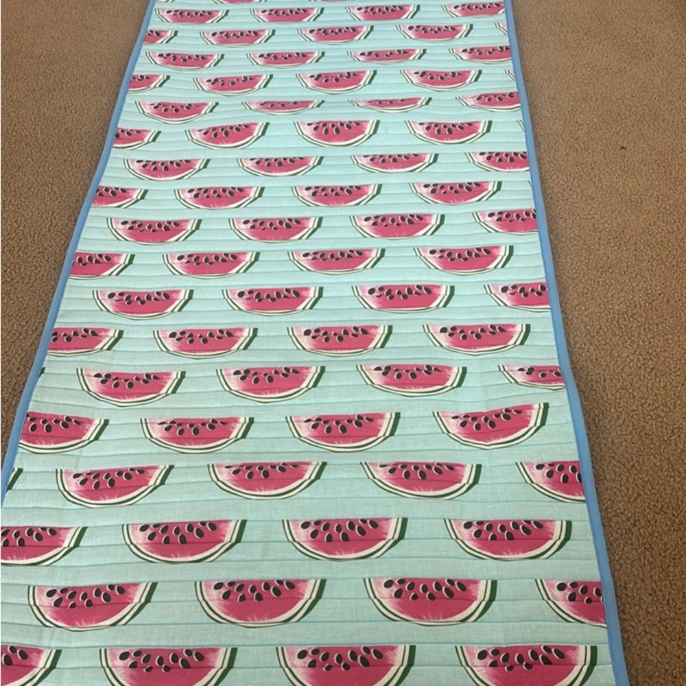 Betsey Johnson Watermelon Print Quilted Throw